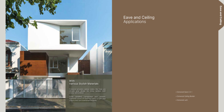 Eave and ceilling Design - by Mulya Jaya Container
