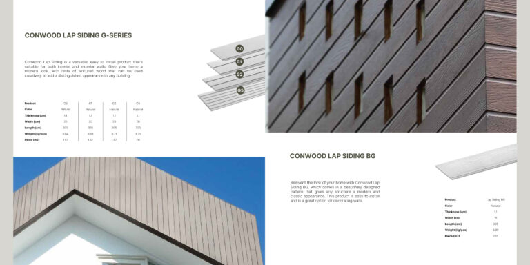 Lap Siding Conwood - by Mulya Jaya Container